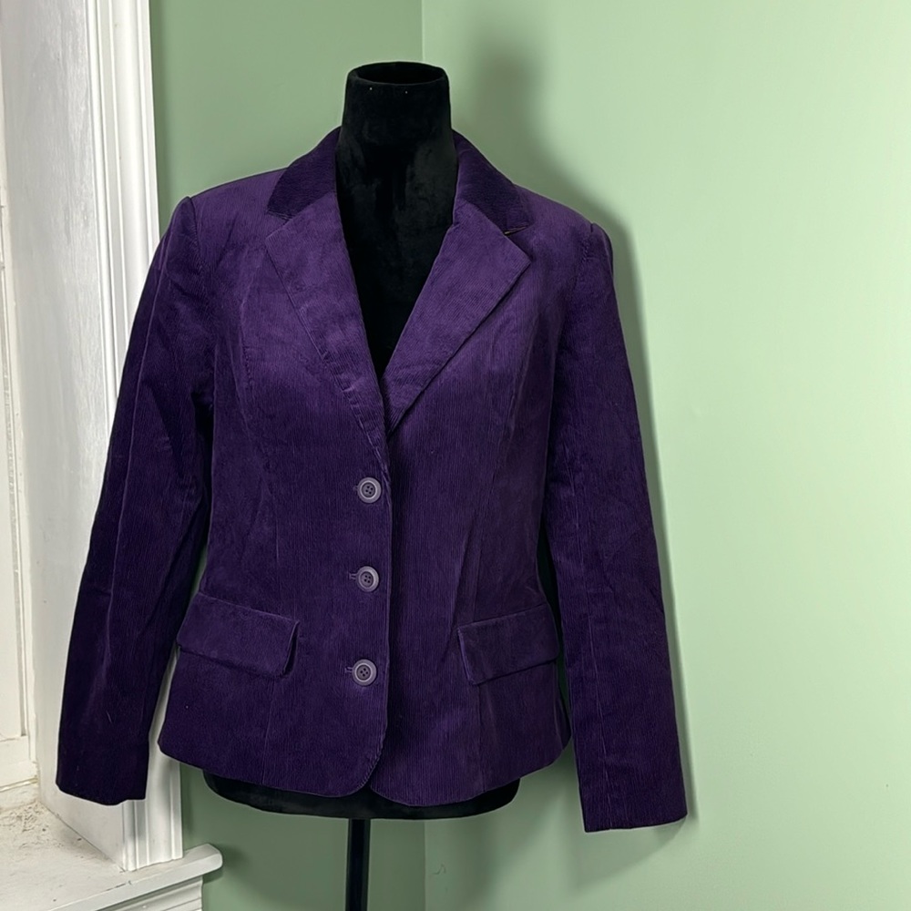 Appleseeds petites corduroy blazer, 12 P